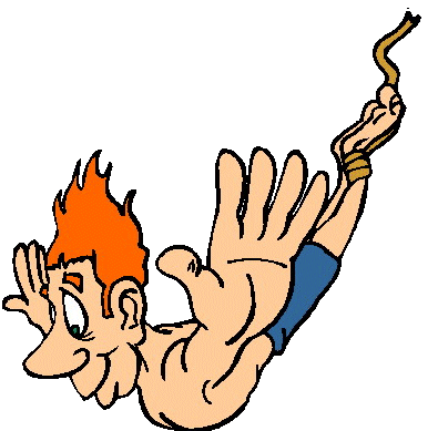 Bungee Jumping Free Clipart HQ GIF Image