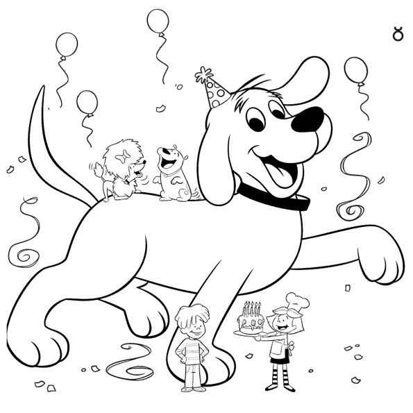 Coloring Pages Birthday Free Download Image GIF Image