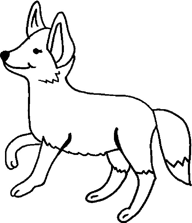 Coloring Fox Pages Download Free Image GIF Image