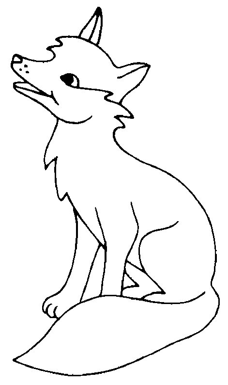 Coloring Fox Pages Download HQ GIF Image