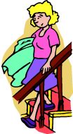 Housewife Free Clipart HD GIF Image