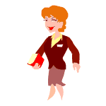 Secretary Free Clipart HQ GIF Image